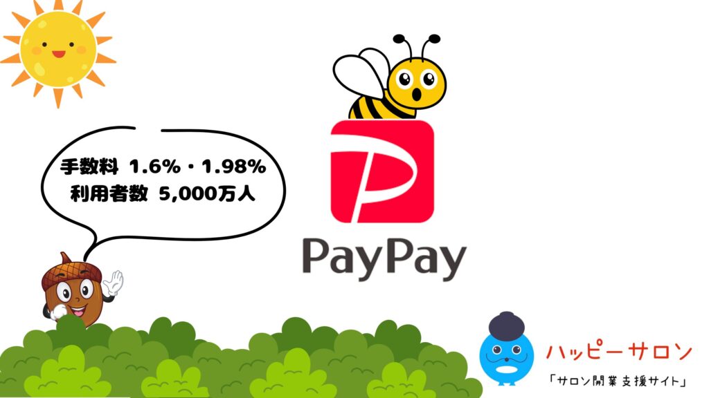 ハッピーサロン　QRコードPayPay